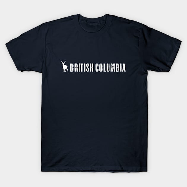 British Columbia T-Shirt by Jared S Davies